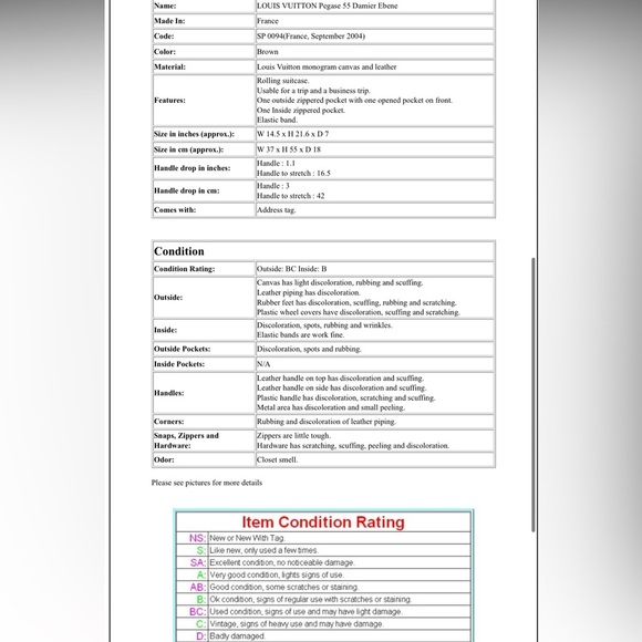 Louis Vuitton Damier Graphite Rolling Suitcase - Picture 13 of 13